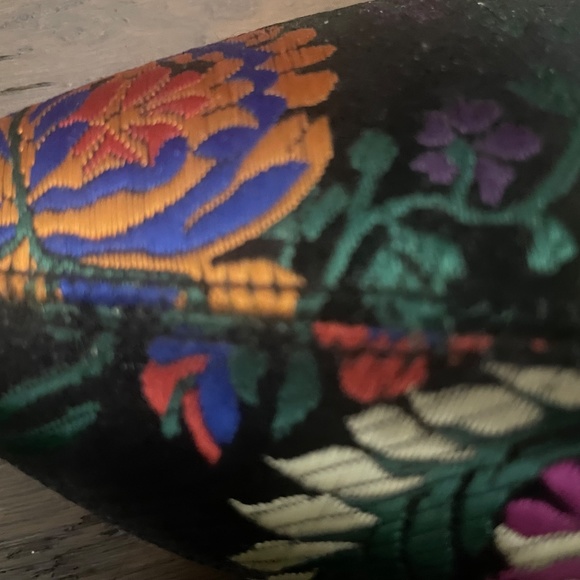 high quality vintage colourful shoes size 39 for women - Picture 6 of 6